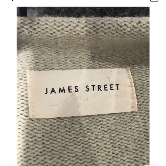 Men's Tan Wool Sweater - Picture 5 of 5